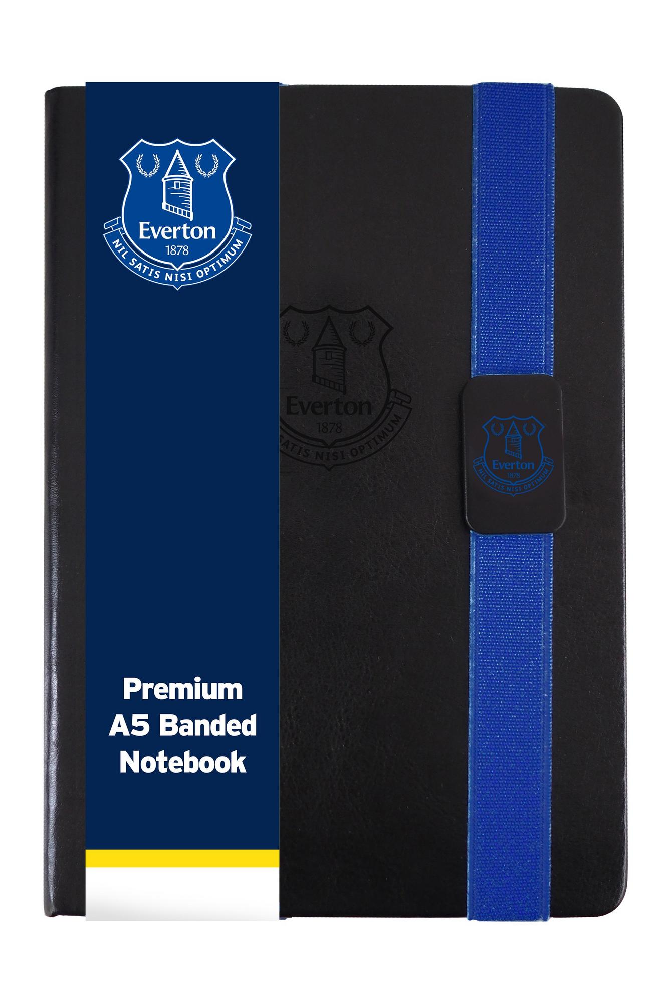 Everton A5 Banded Notebook