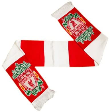 Liverpool FC Bar Scarf with Crest