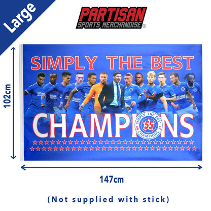 Rangers Champions 55 - Large Flag