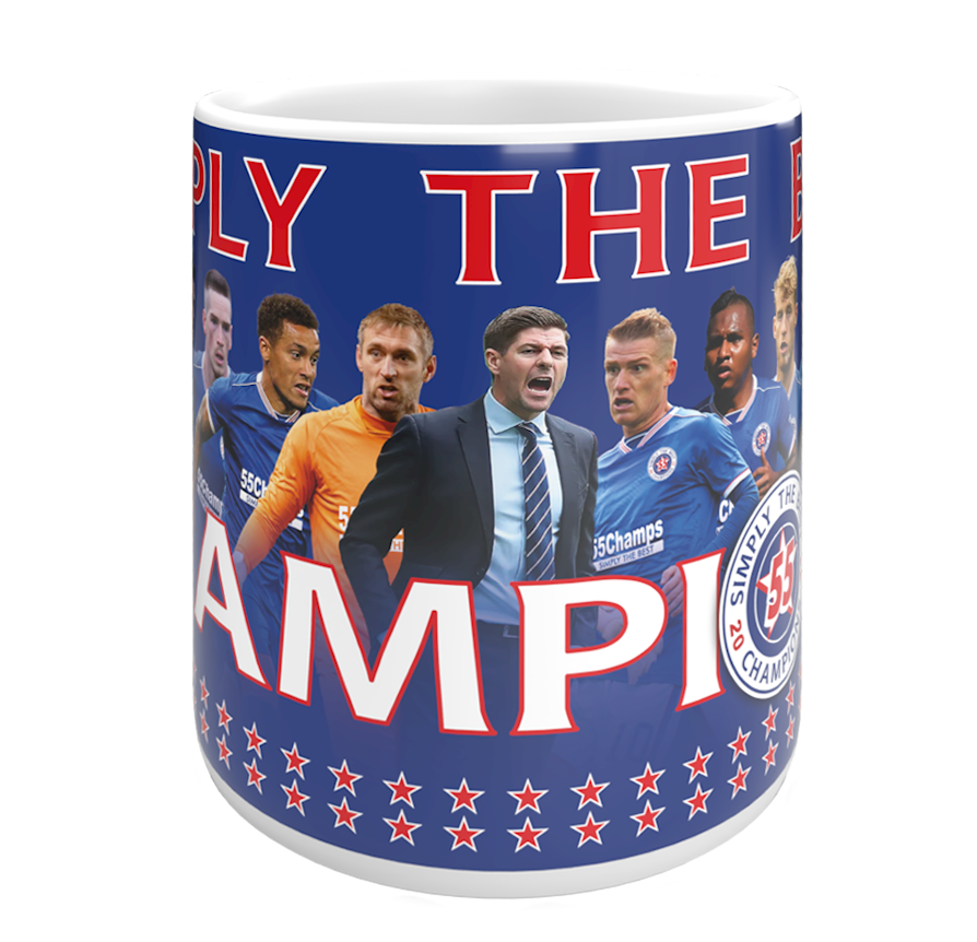 Rangers Champions 55 - Mug