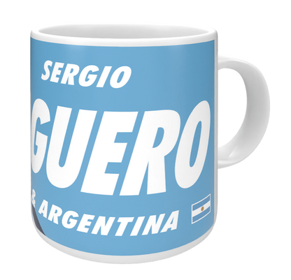 Sergio Aguero Manchester City Mug