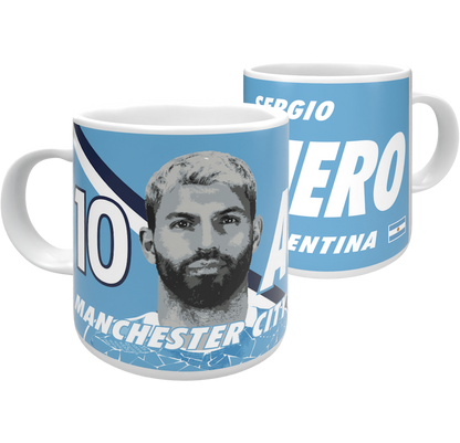 Sergio Aguero Manchester City Mug