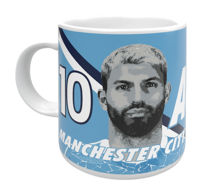 Sergio Aguero Manchester City Mug