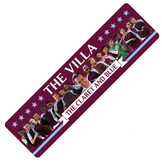 Aston Villa Team - Bar Runner/Desk Mat