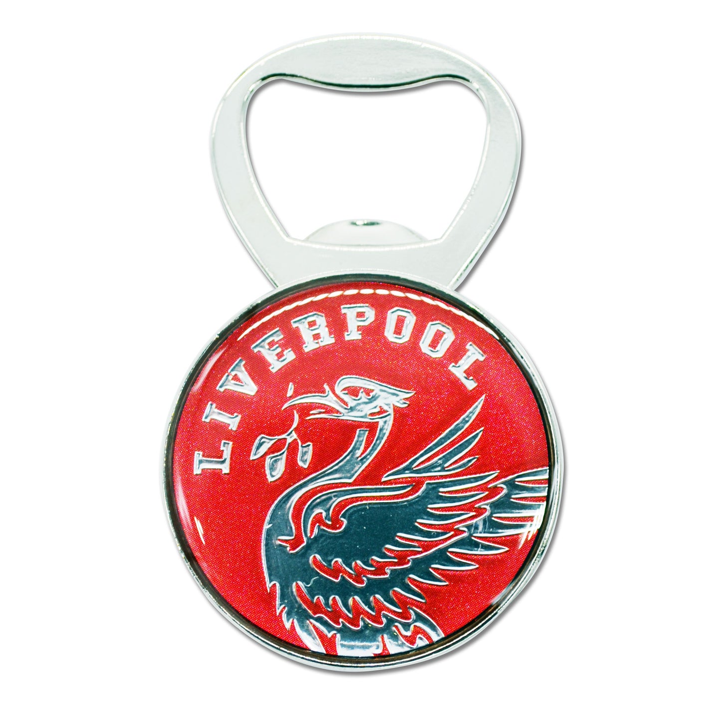 Liver Bird Red Foil Bottle Opener