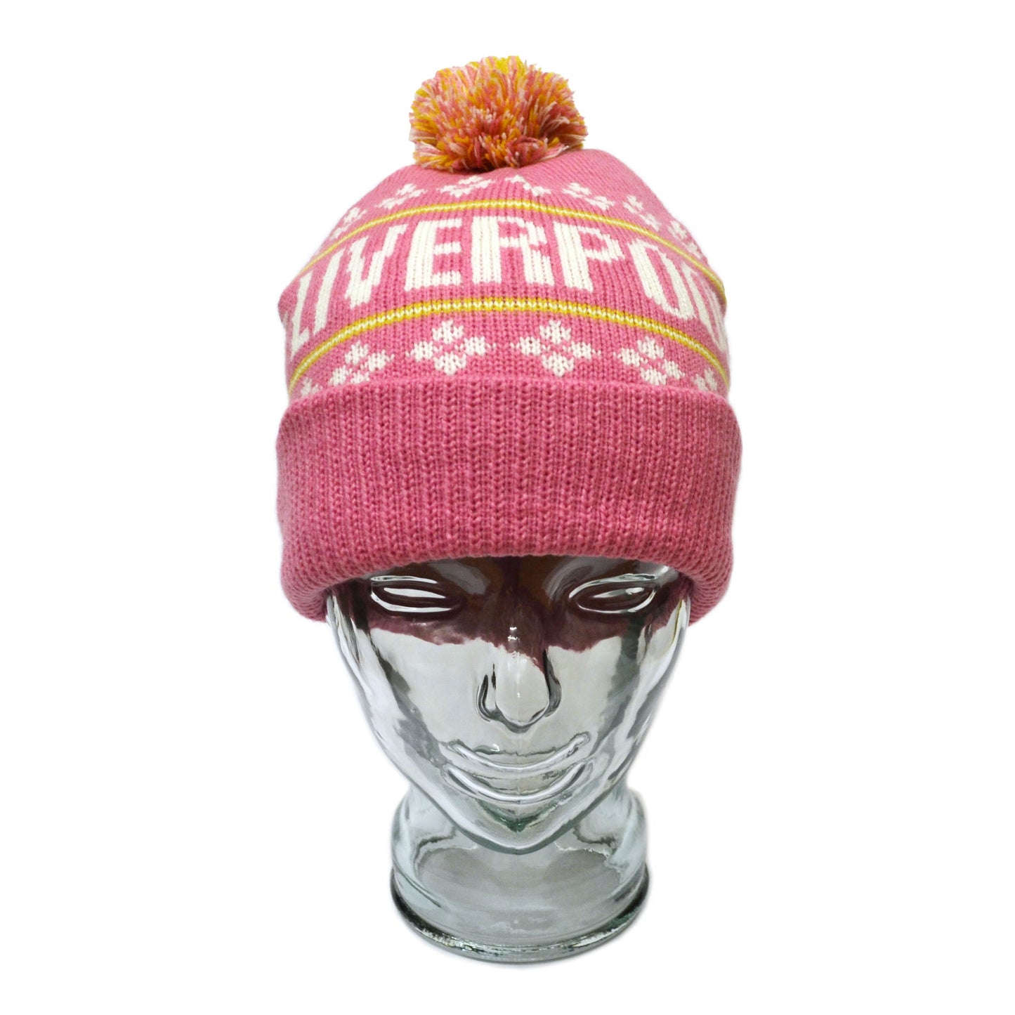 Liverpool Pink Bobble Hat