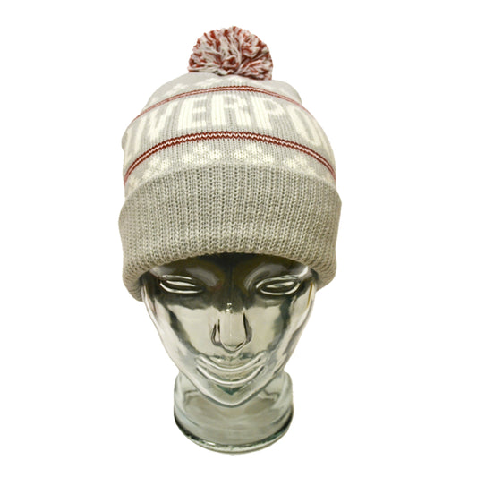 Liverpool Grey Bobble Hat