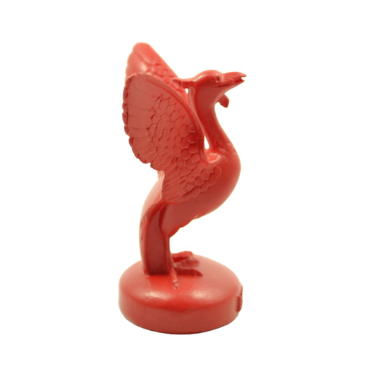 Liver Bird Red SM 3D Model