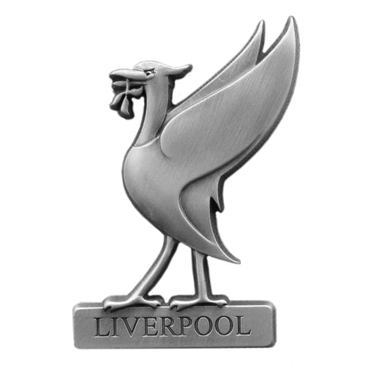 Liver Bird Silver Fridge Magnet