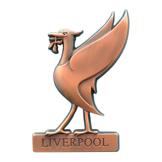 Liver Bird Bronze Fridge Magnet