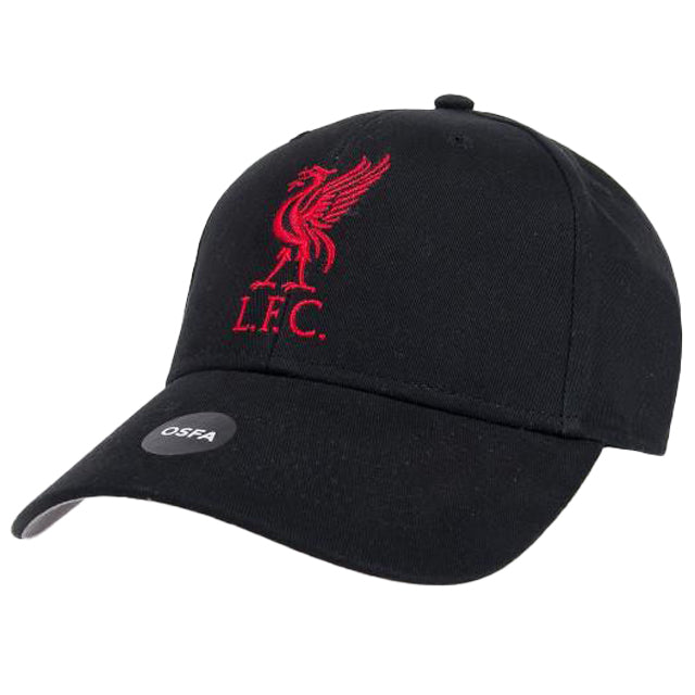 LFC Cap Black w/ Raised Red Embroidered Logo