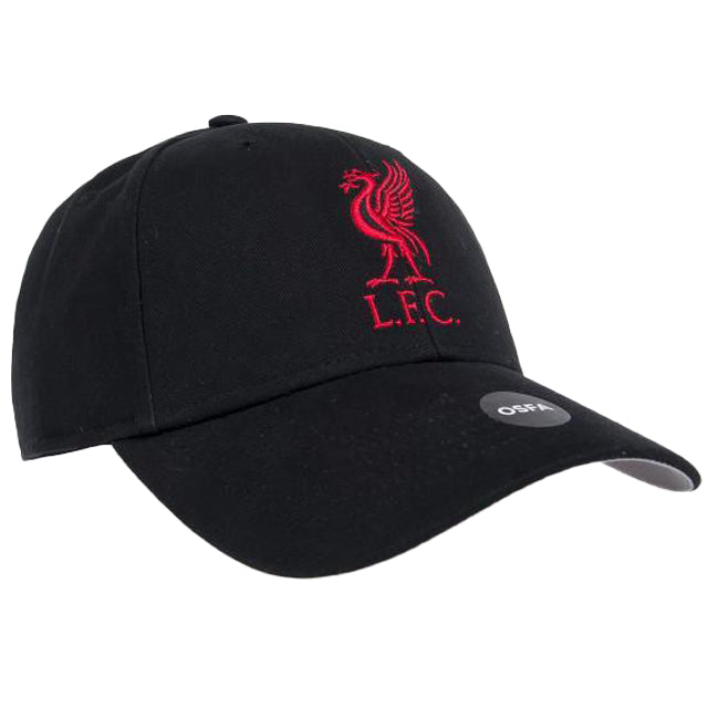 LFC Cap Black w/ Raised Red Embroidered Logo