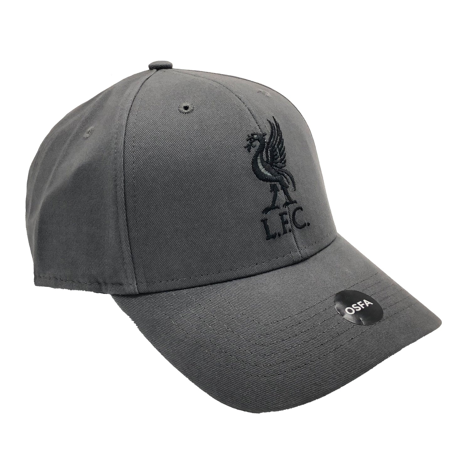 LFC Cap Charcoal w/ Raised Black Embroidered Logo