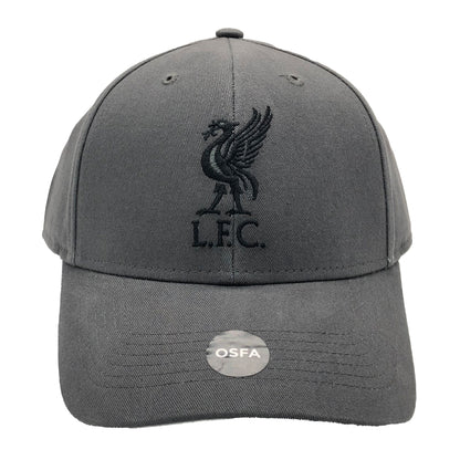 LFC Cap Charcoal w/ Raised Black Embroidered Logo