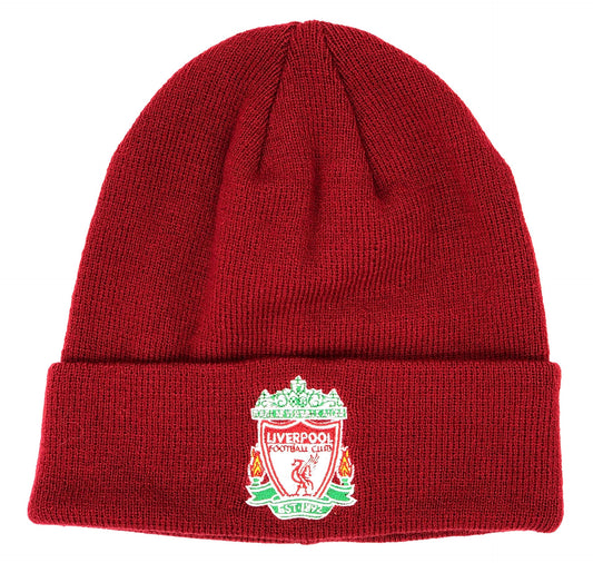 LFC Adults '47 Raised Cuff Knit Red Bronx with Crest