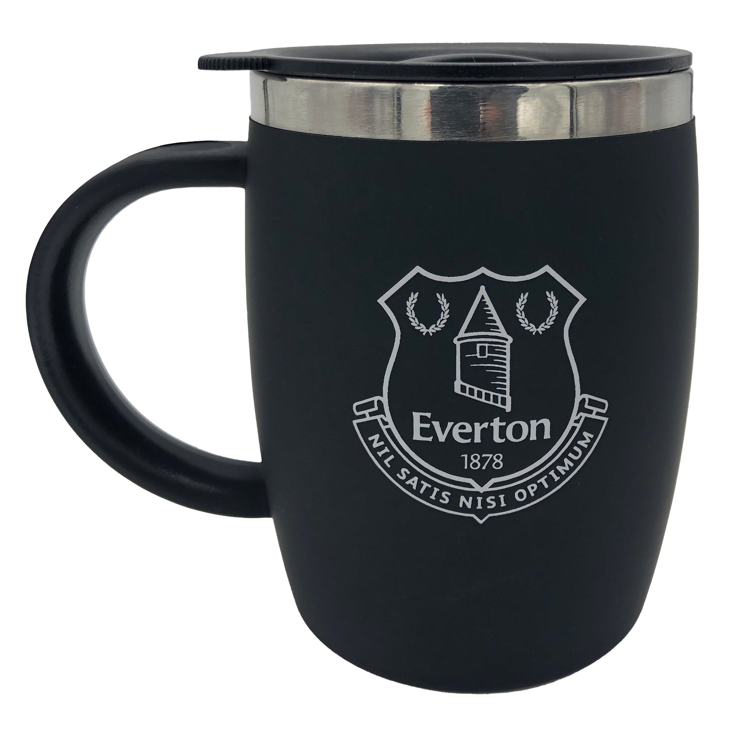 EFC Black Travel Stainless Steel Mug - 450ml