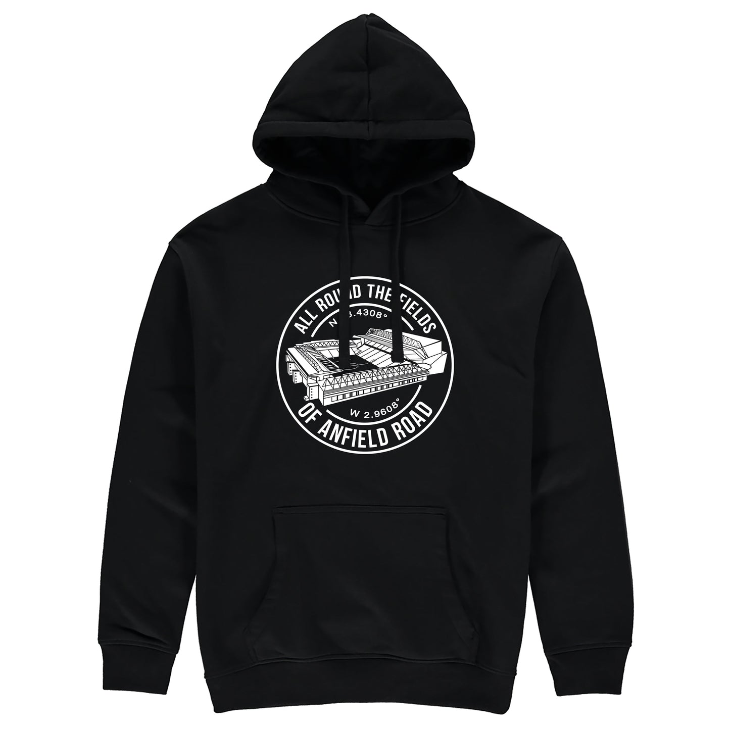 All Round the Fields of Anfield Road Hoodie Adult