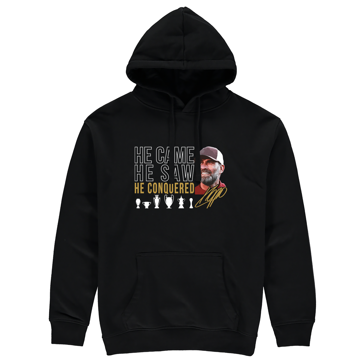 Klopp Conquered Hoodie Adult