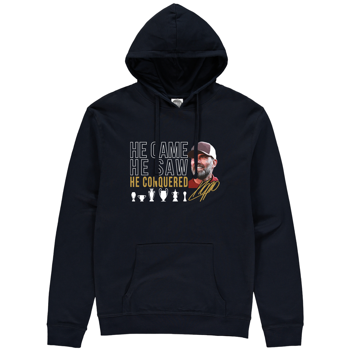 Klopp Conquered Hoodie Adult