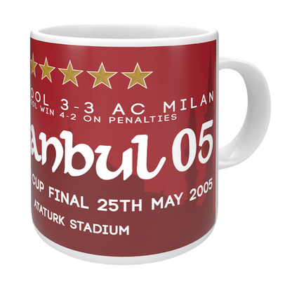 Istanbul 2005 Programme Liverpool Mug