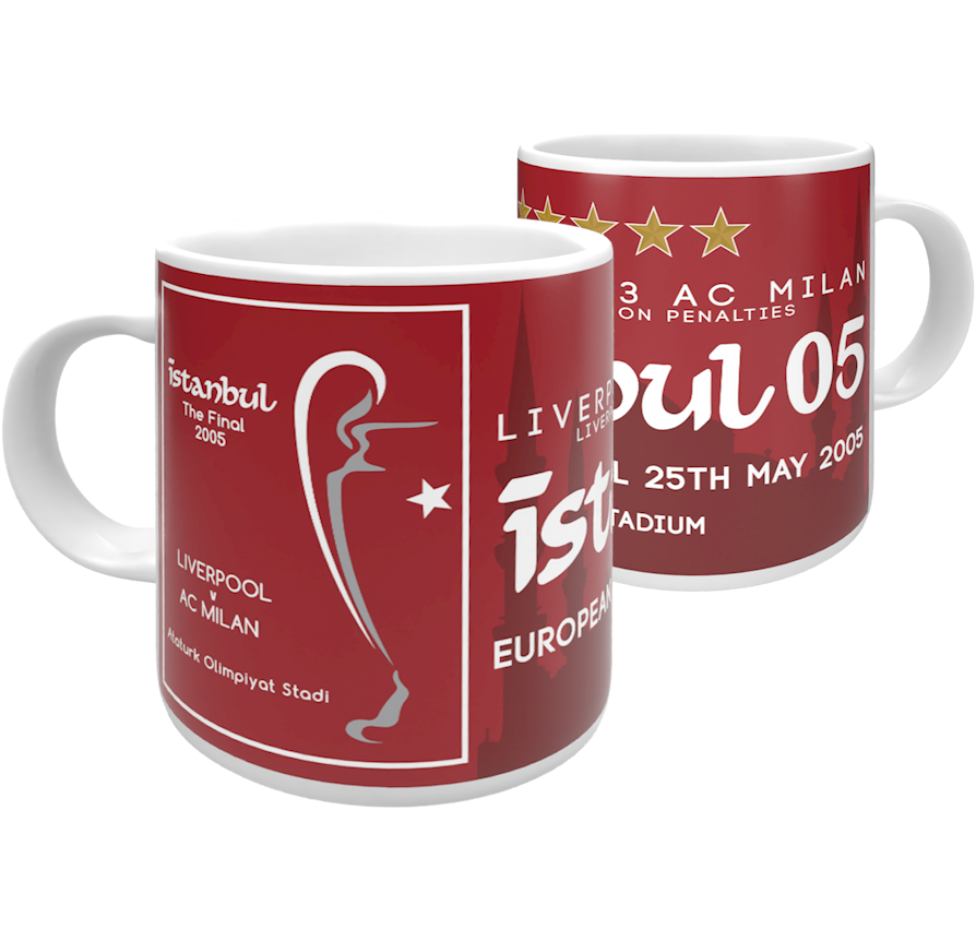 Istanbul 2005 Programme Liverpool Mug