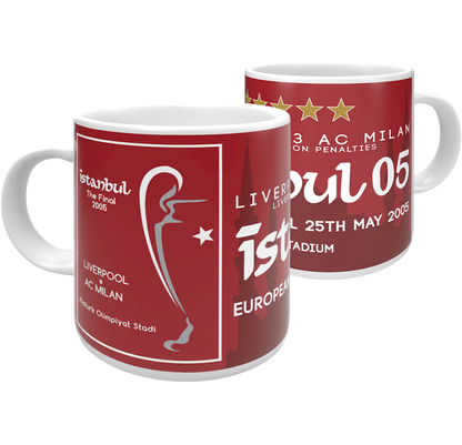 Istanbul 2005 Programme Liverpool Mug