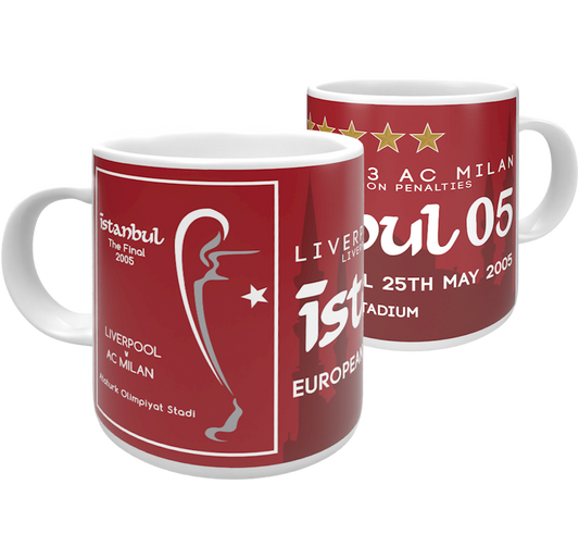 Istanbul 2005 Programme Liverpool Mug