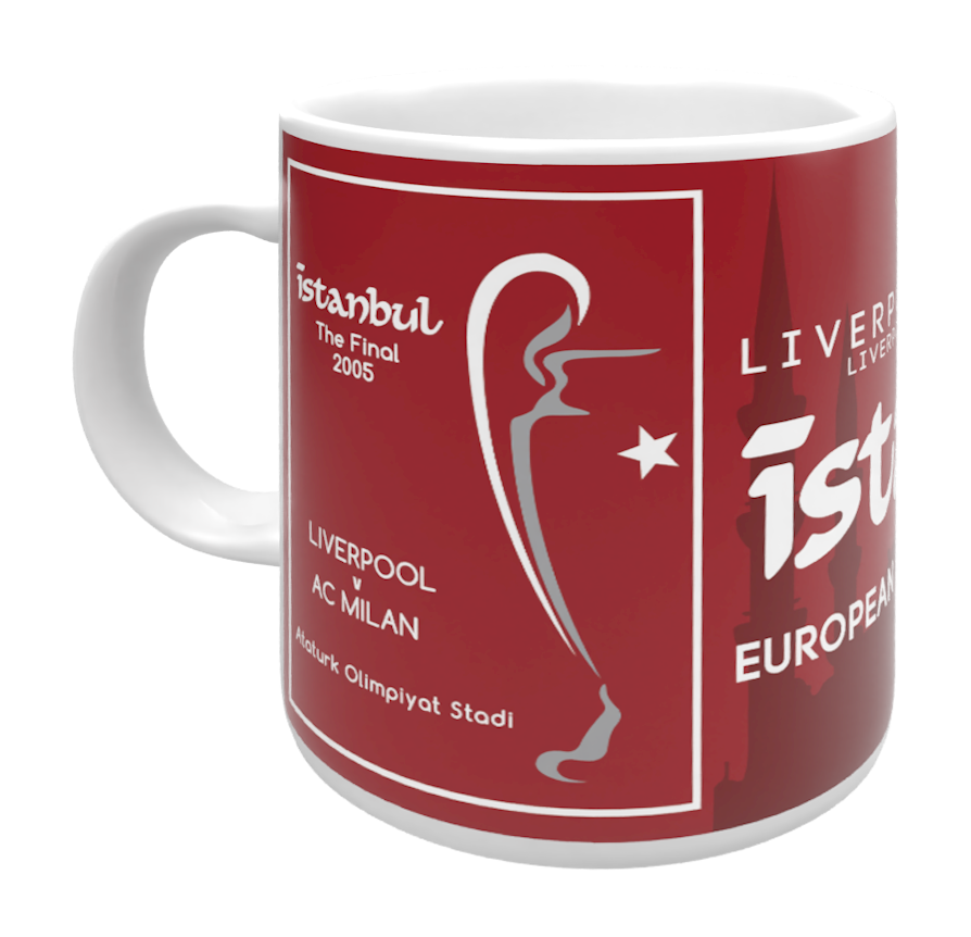 Istanbul 2005 Programme Liverpool Mug