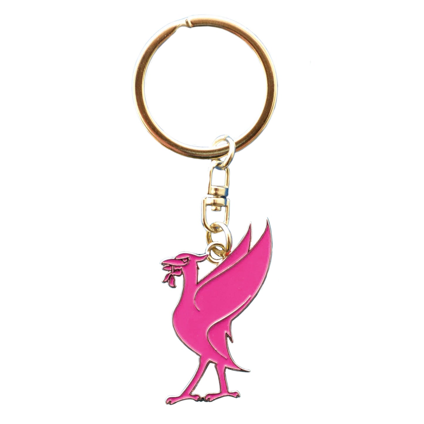 Liver Bird Pink Keyring