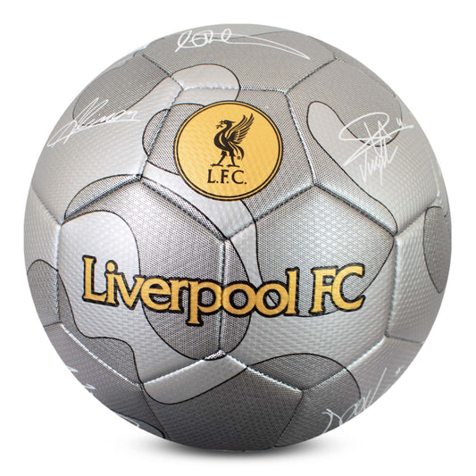 LFC Signature Ball Silver Camo 32 Panel Red/Gold Size 5