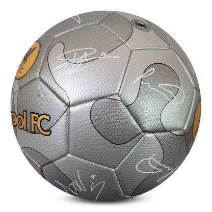 LFC Signature Ball Silver Camo 32 Panel Red/Gold Size 5