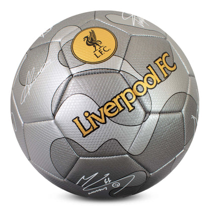 LFC Signature Ball Silver Camo 32 Panel Red/Gold Size 5