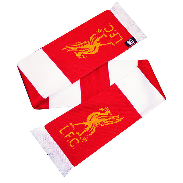 Liverpool FC Bar Scarf with Liverbird Logo