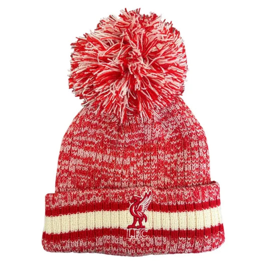 LFC Mass Slope Womens Bobble Hat Red