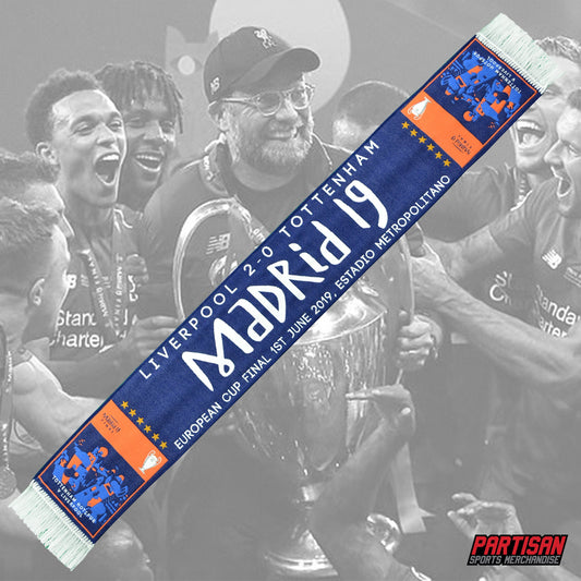 Madrid 19 Programme Scarf