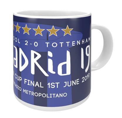 Madrid 2019 Programme Liverpool Mug