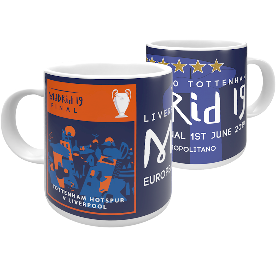 Madrid 2019 Programme Liverpool Mug