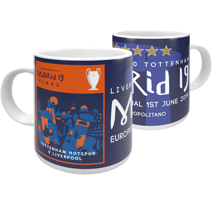 Madrid 2019 Programme Liverpool Mug