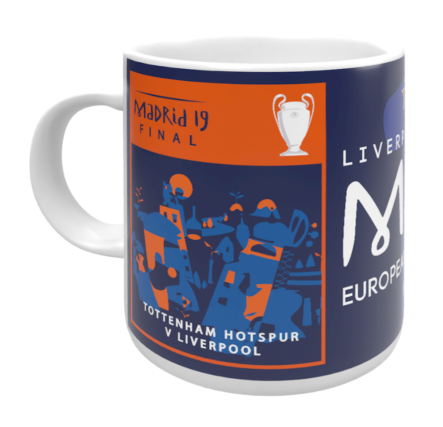 Madrid 2019 Programme Liverpool Mug