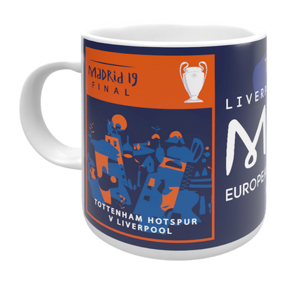 Madrid 2019 Programme Liverpool Mug