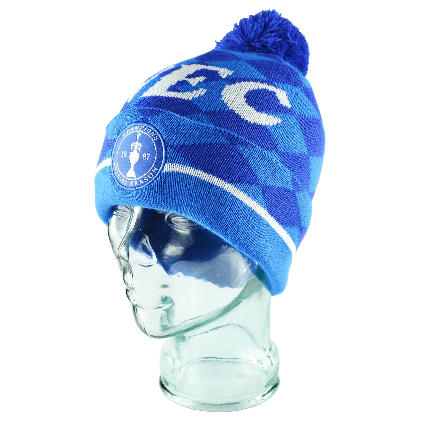 Nec Blue Bobble Hat