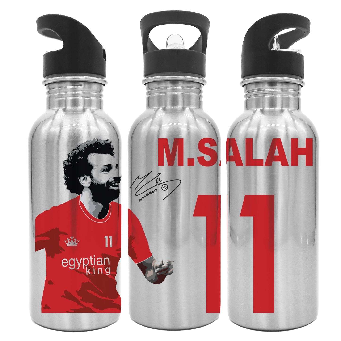 Salah Bottle Steel with integrated straw 750ml