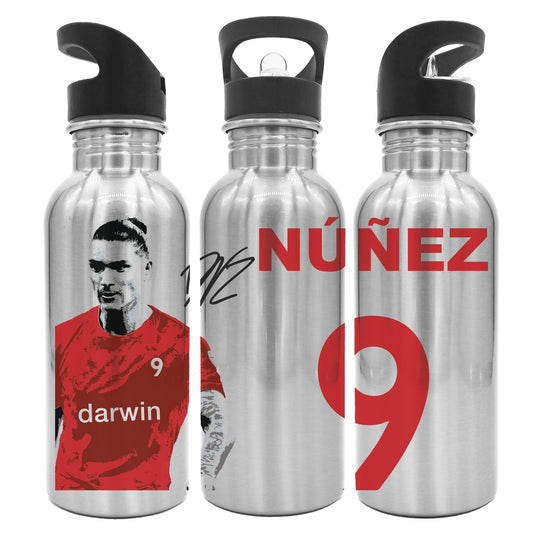 Nunez Bottle Steel with integrated straw 750ml