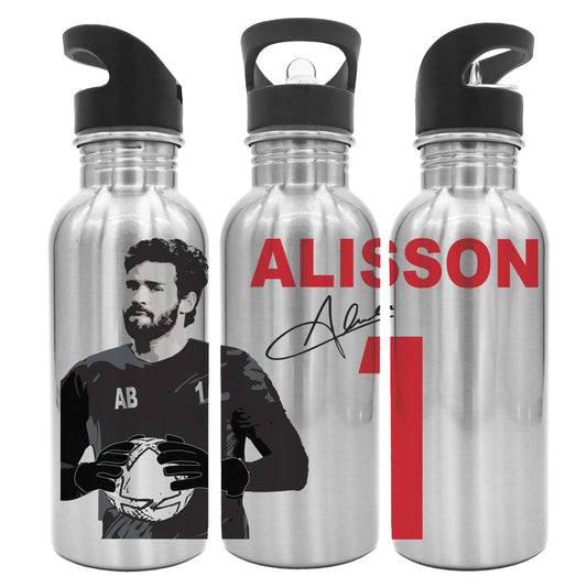 Alisson Bottle Steel with integrated straw 750ml