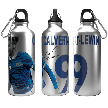 Calvert-Lewin 2-Lid Aluminium Water Bottle 600ml Silver