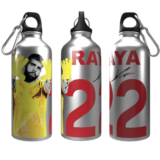 Raya 2-Lid Aluminium Water Bottle Silver