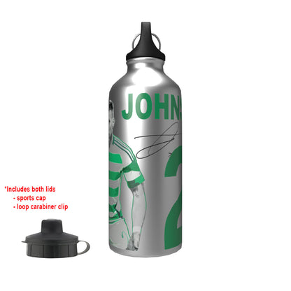 Johnston Celts 2-Lid Aluminium Water Bottle Silver