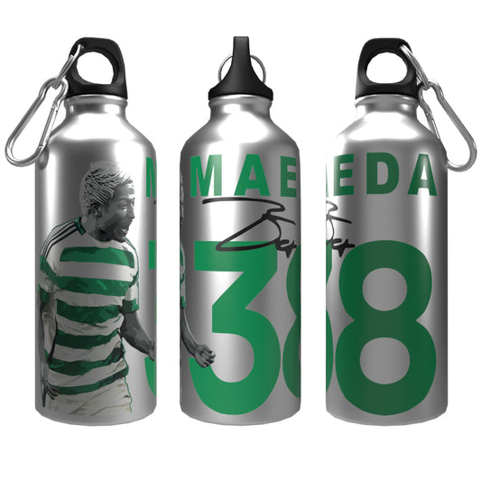 Maeda Celts 2-Lid Aluminium Water Bottle Silver