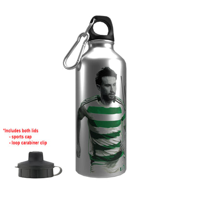 Kuhn Celts 2-Lid Aluminium Water Bottle Silver