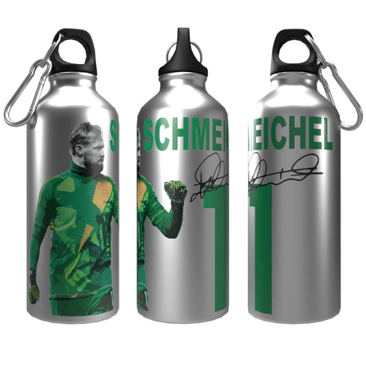 Schemichel Celts 2-Lid Aluminium Water Bottle Silver